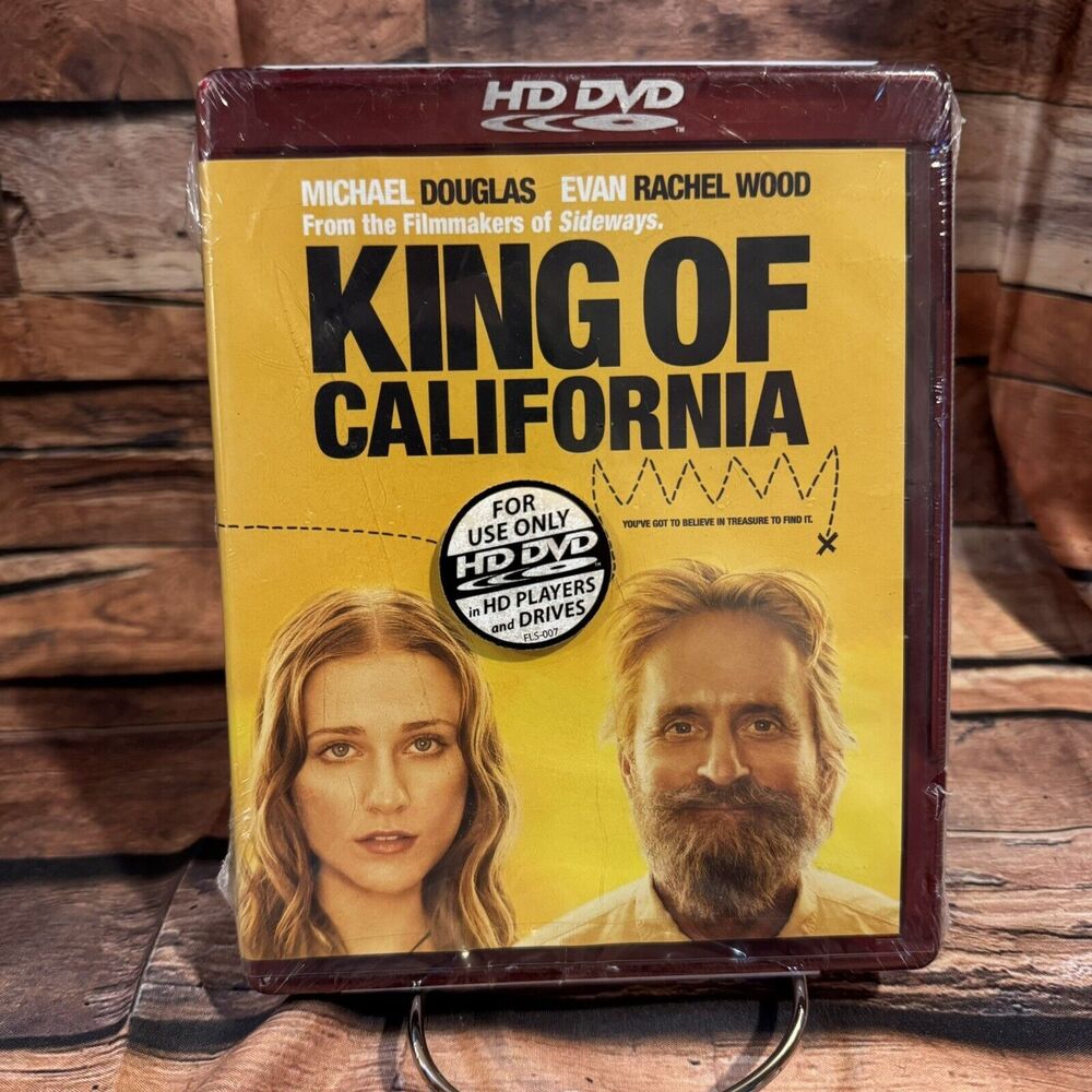 King of California HD DVD Michael Douglas Evan Rachel Wood Sealed 2007 PG-13
